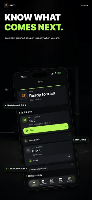 QuickLift: Workout Tracker screenshot 2