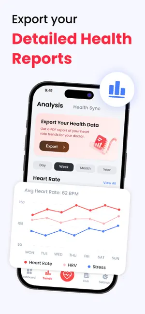 Pulse Now: Heart & BP Tracker iPhone screenshot 5