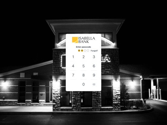 Isabella Bank iPad screenshot 2 - Finance app