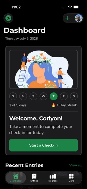 DBT Tracker: Private Diary screenshot 1