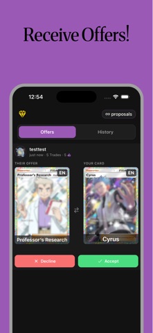 Pocket Trader - for TCG Pocket iPhone screenshot