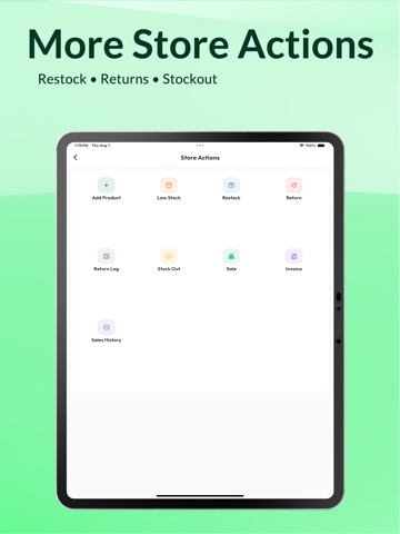 Zuru-Inventory & Sales Manager iPad screenshot