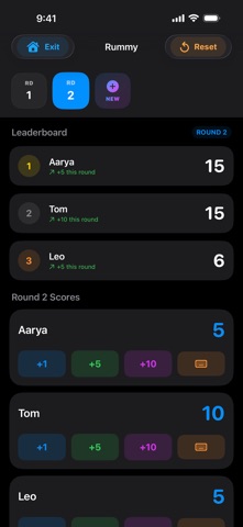 Scorepad: Modern Game Tracker Screenshot 4 of 4