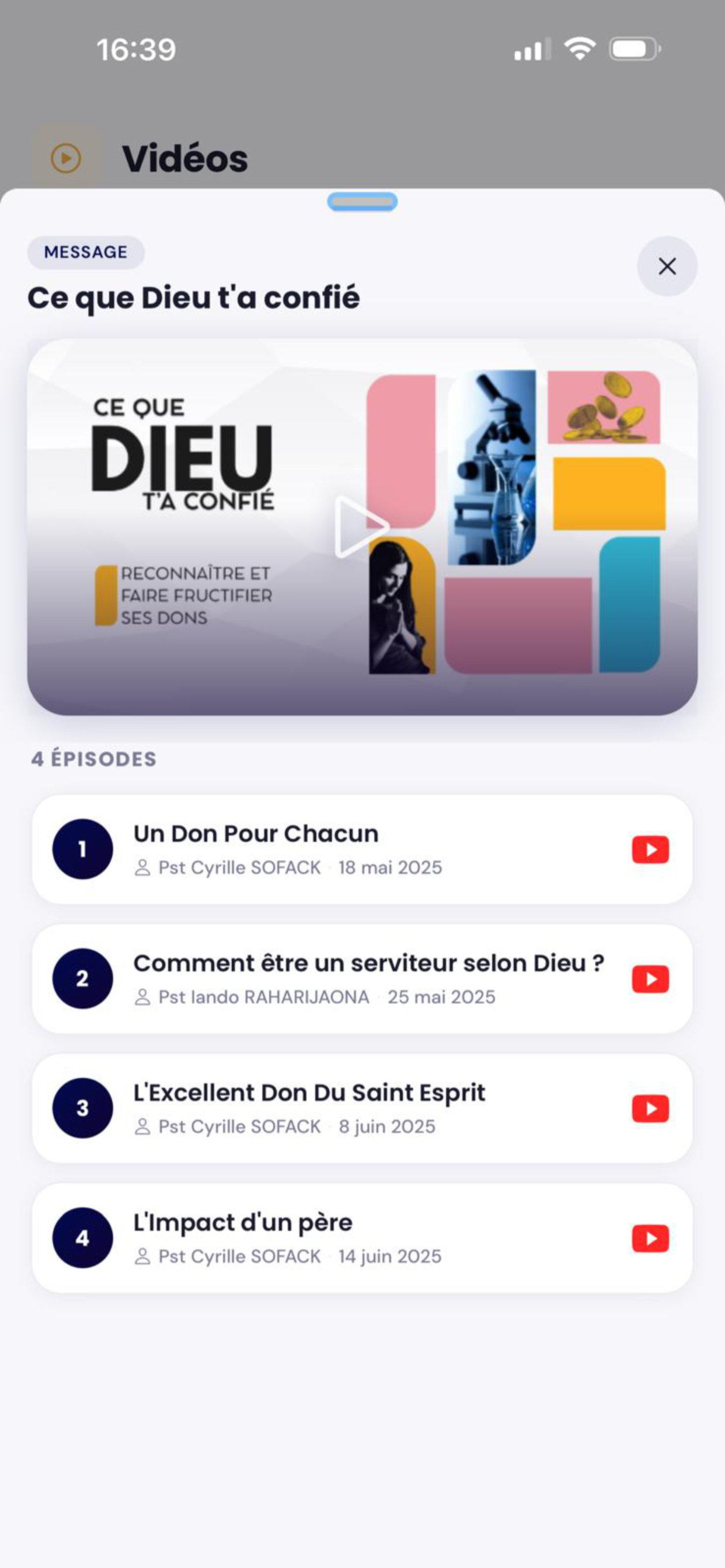 CEP Eglise