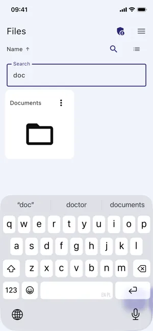 Proget File Manager screenshot 3