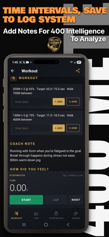 Elite400M Sprint Training Screenshot 7 of 10