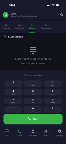 SoundLine Mobile screenshot