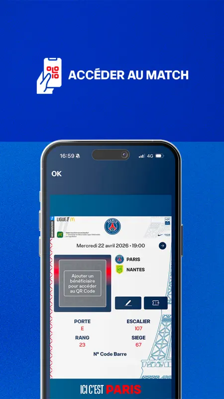 PSG Tickets screenshot 5 of 5