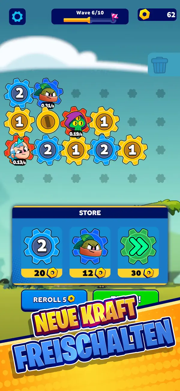Gear Fight! iOS Mod IPA screenshot 1 - iOS game interface
