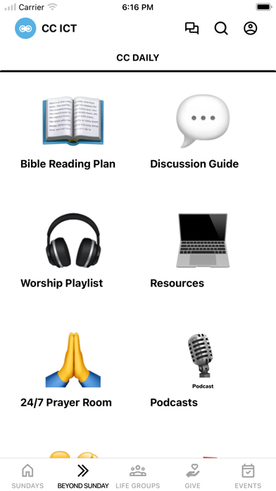 Christ Church ICT Screenshot