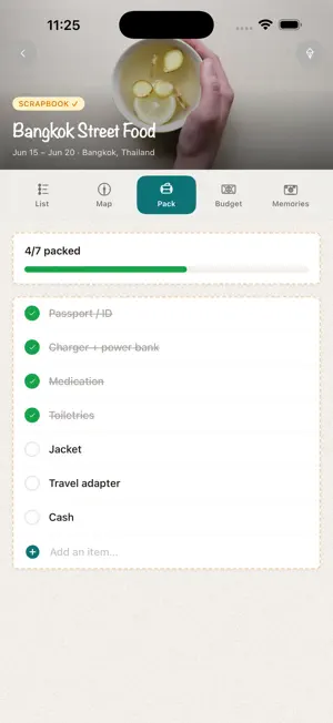 Roambook: Trip Planner screenshot 4