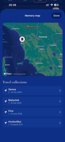 Kartka Journal iPhone screenshot