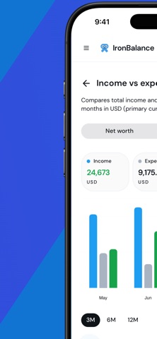 IronBalance: Net Worth Tracker screenshot