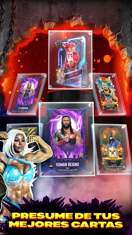 WWE SuperCard: Lucha de cartas screenshot 5