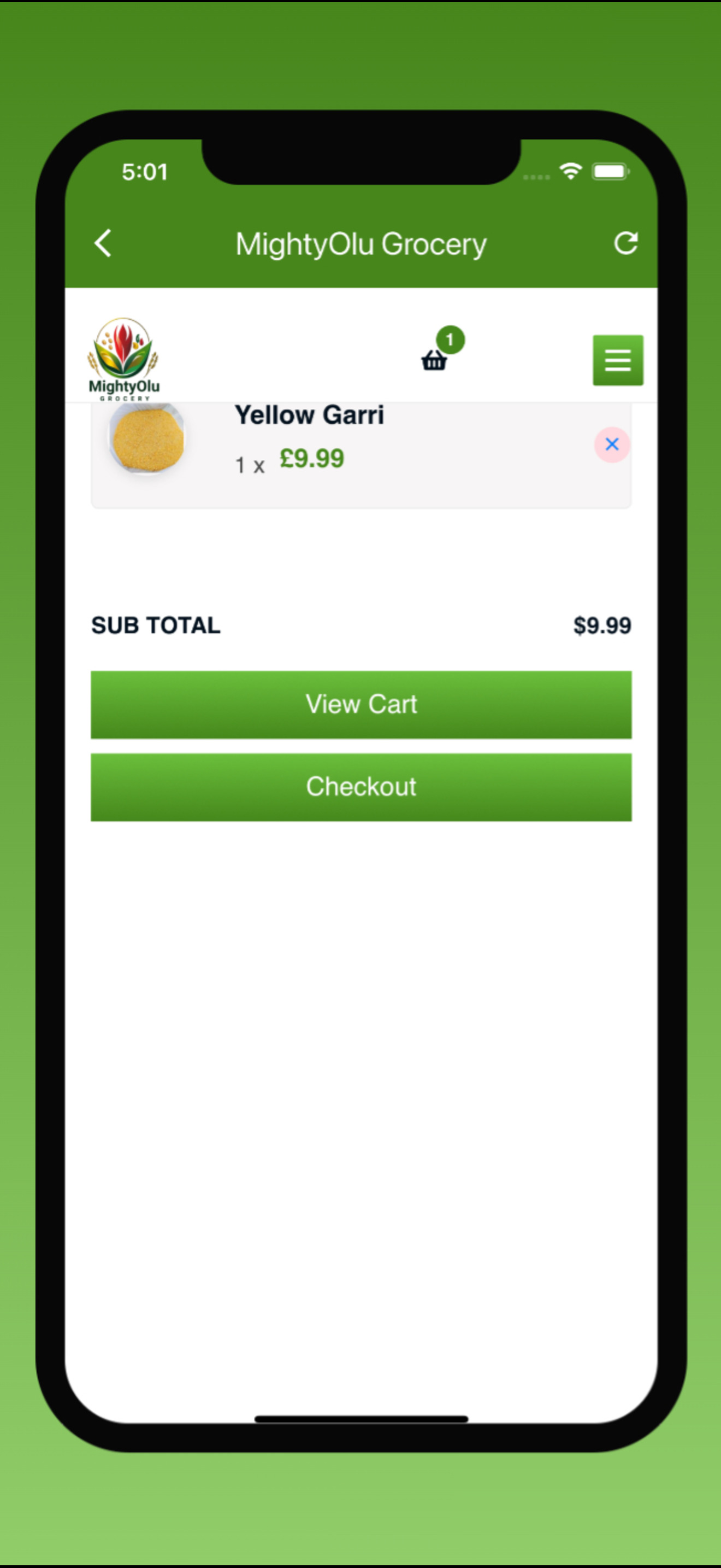 MightyOlu Grocery
