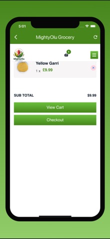 MightyOlu Grocery screenshot