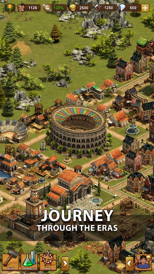 #2. Forge of Empires: Build a City (iOS) Bởi: InnoGames