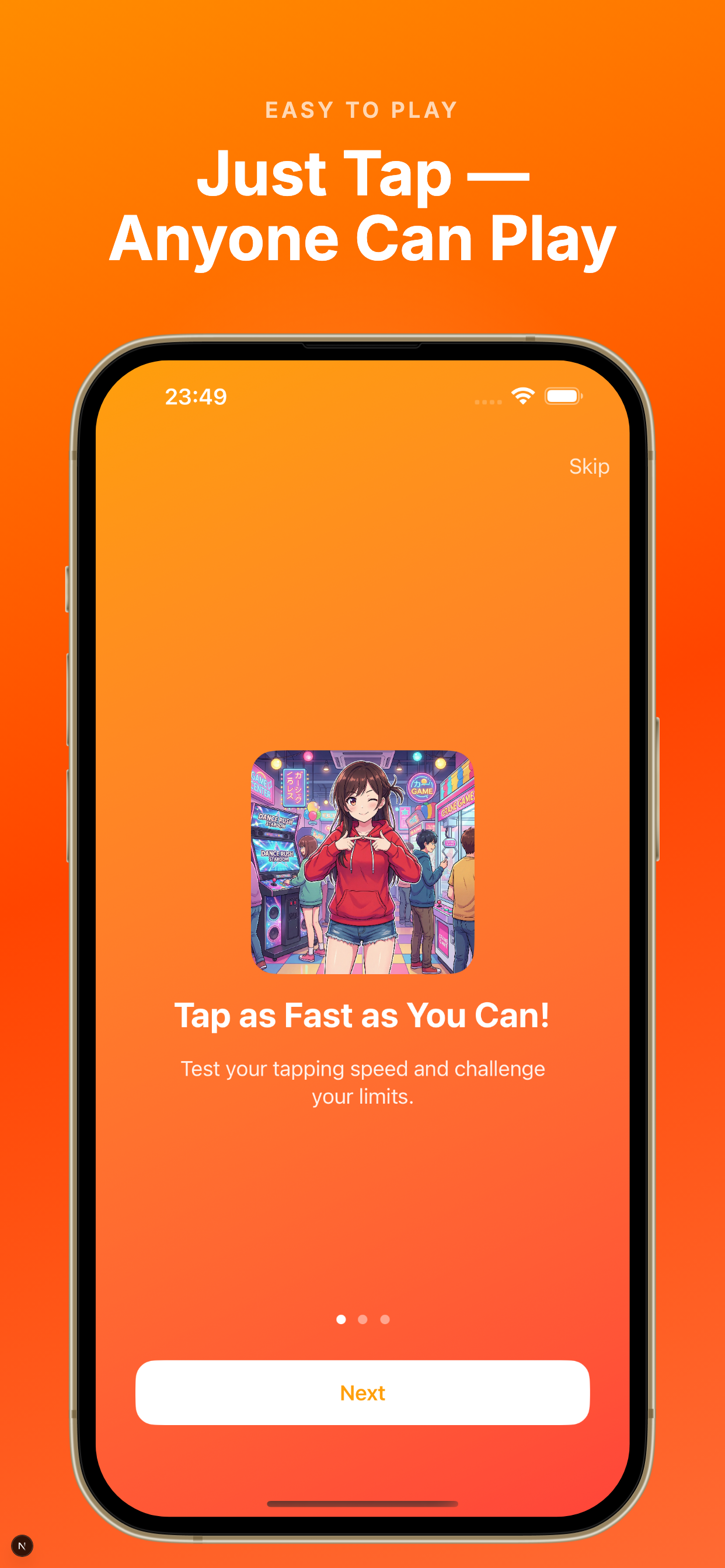 TapSpeed - Tap Speed Test