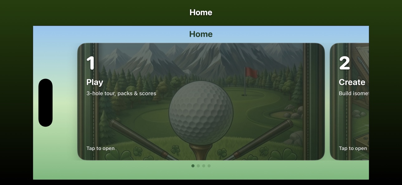 Screenshot 2 of Beapnow Mini Golf