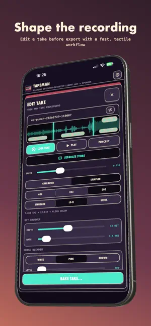 TapeMan Recorder screenshot 2