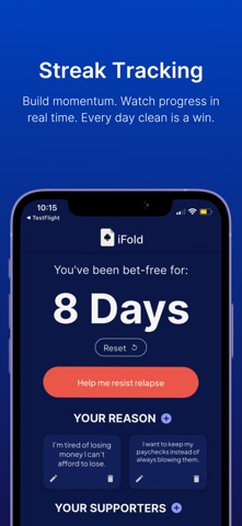iFold - Quit Gambling Screenshot 2 of 5
