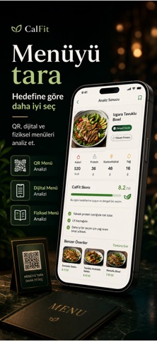 CalFit Menu Analyzer Screenshot 1 of 6