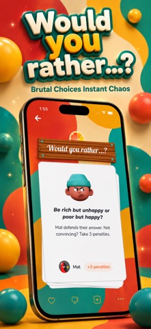 Tomanji · Party games iPhone screenshot