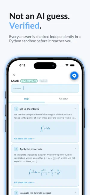 Solvr: Verified Problem Solver screenshot 2