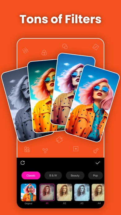 DigiCam FX - Vintage Camera iPhone screenshot 3 - Graphics & Design app