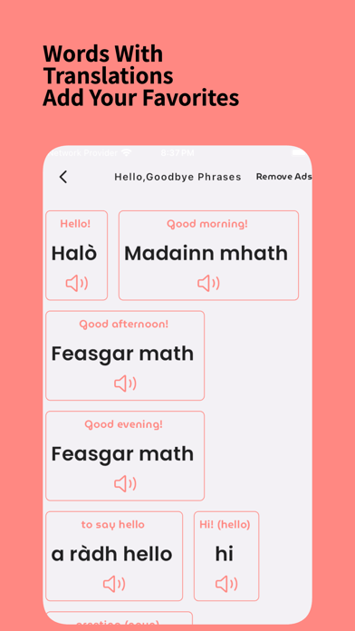 Scottish Gaelic For Beginners Screenshot