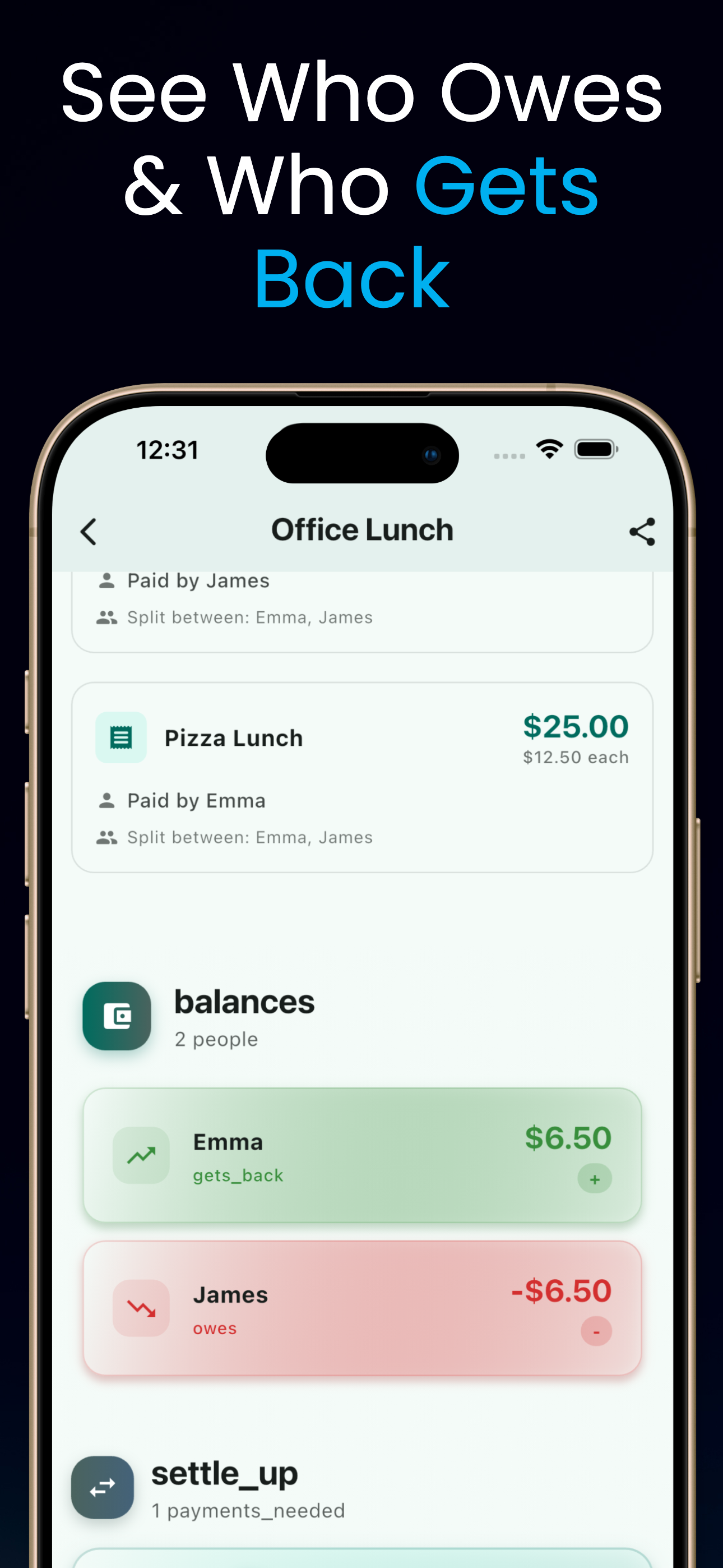 Split Expenses Pro Tracker screenshot 4