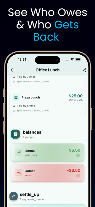 Split Expenses Pro Tracker Screenshot 4 of 5