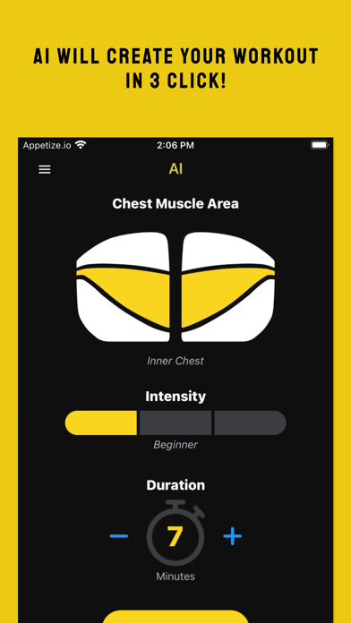 Chestify - AI Fitness Workout Screenshot