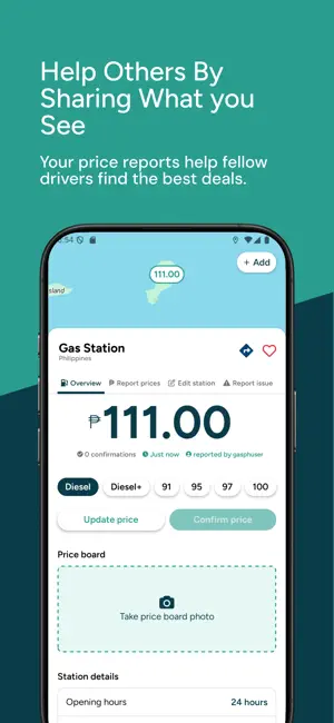 Gas PH iPhone screenshot 2