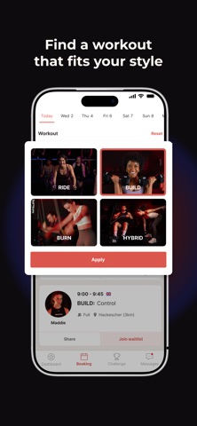 BEAT81: Dynamic Group Workouts iPhone screenshot