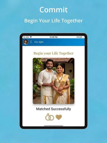 Malayogam® Malayalee Matrimony iPad screenshot