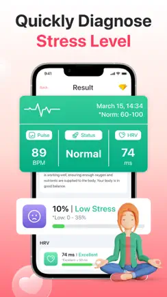 Heart Rate: Pulse Tracker iPhone image 2