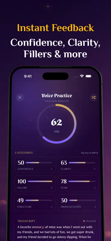 Orator: AI Speaking Coach screenshot 2 of 7