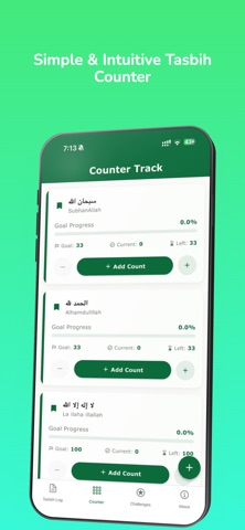 Tasbih Counter :Tasbih Tracker screenshot