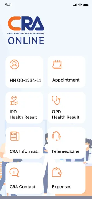 Chulabhorn Health+ iPhone screenshot 1