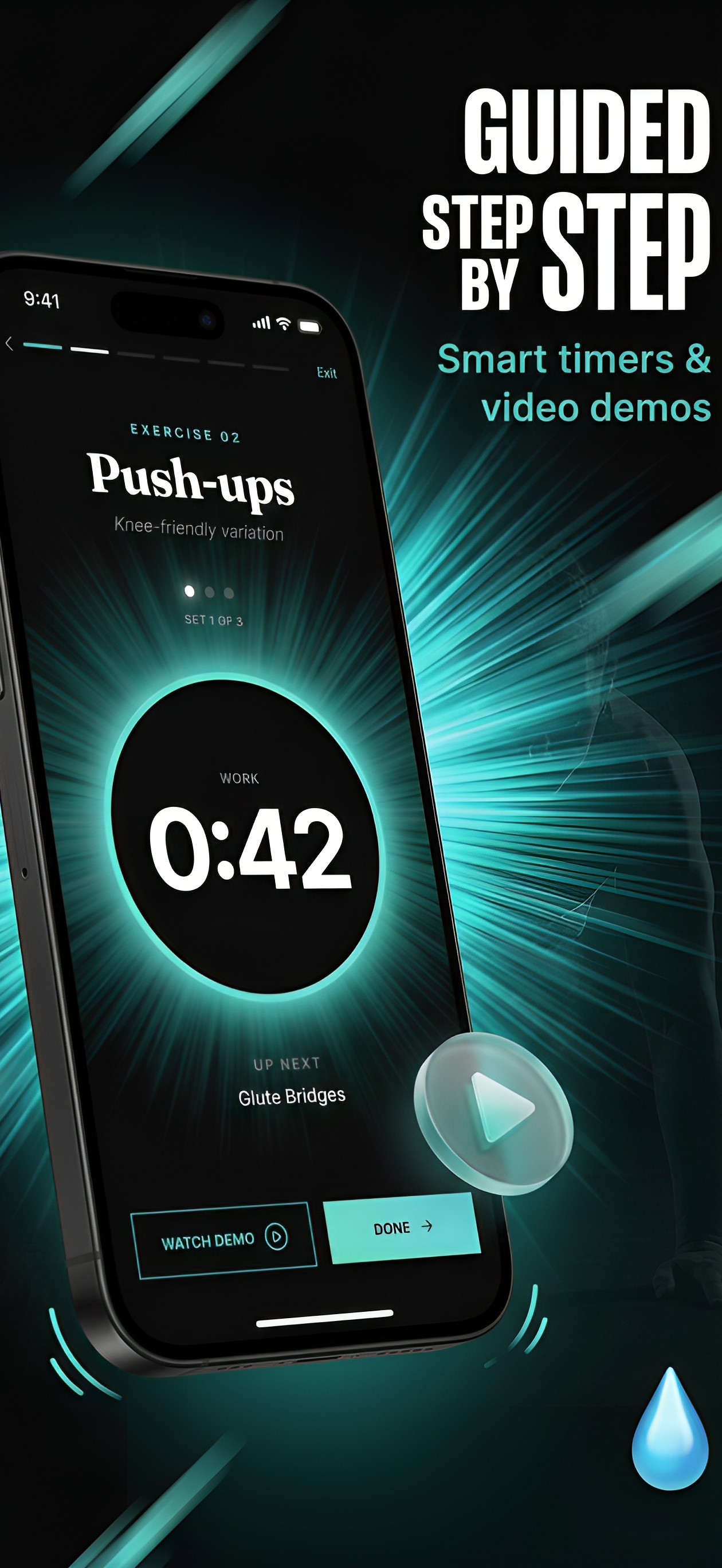Workout Tracker - GoLean screenshot 2