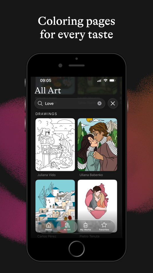 #4. Lake: Coloring Book for Adults (iOS) Göre: Lake Coloring