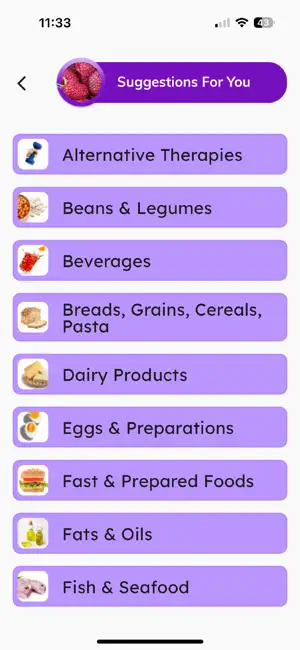 Menopause Nutrition screenshot 4