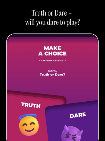 Truth or Dare: Couples Game iPad screenshot