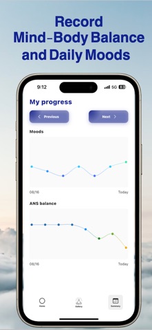 CALM! - Daily Meditation iPhone screenshot