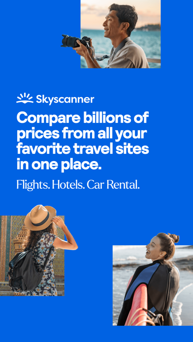 Screenshot 1 of Skyscanner – travel deals App