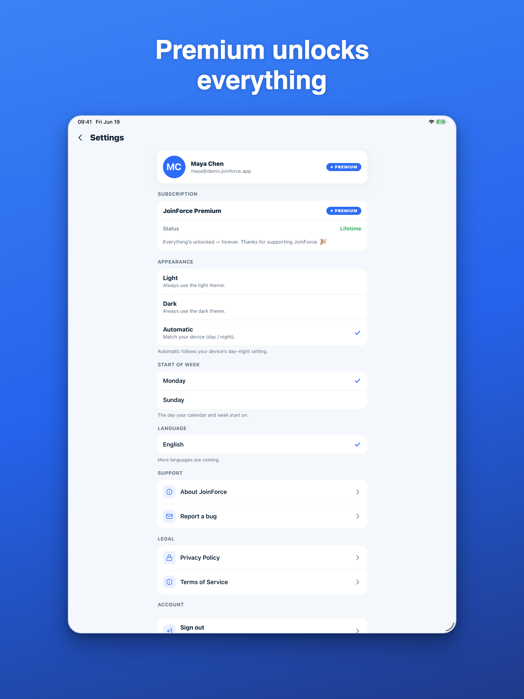 JoinForce: Shared To-Do Lists screenshot 16