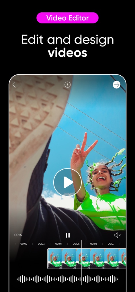 Picsart AI Photo Editor, Video - Intuitive Video Editing