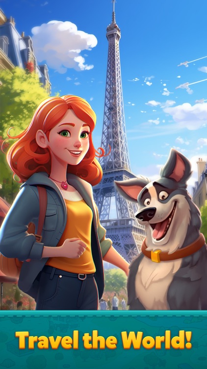 World Tour Merge・Travel Game screenshot-4