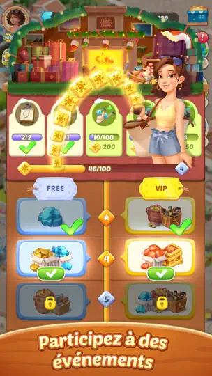 Capture d'écran de Seaside Escape®: Jeu De Fusion sur iPhone 6